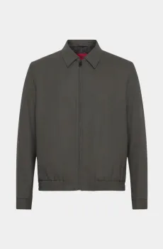 Мужская серая куртка Серый 54 HUGO 11407