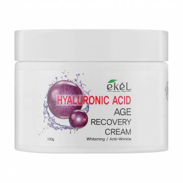 Крем для лица Ekel Age Recovery Hyaluronic Acid Cream с гиалуроновой кислотой, 100 г Крем для лица Ekel Age Recovery Hyaluronic Acid Cream с гиалуроновой кислотой, 100 г