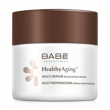 Мультивосстанавливающий ночной крем для лица BABE Laboratorios Healthy Aging+ Multi Repair Renovating Cream, 50 мл Мультивосстанавливающий ночной крем для лица BABE Laboratorios Healthy Aging+ Multi Repair Renovating Cream, 50 мл