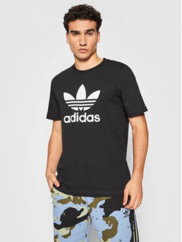 adidas Футболка adicolor Classics Trefoil H06642 Чорний Regular Fit adidas Футболка adicolor Classics Trefoil H06642 Чорний Regular Fit