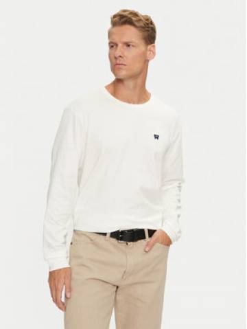 Wrangler Longsleeve Sign Off 112357431 Білий Regular Fit Wrangler Longsleeve Sign Off 112357431 Білий Regular Fit