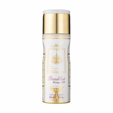 Парфюмированный спрей для тела Fragrance World Barakkat Rouge 540 женский, 200 мл Парфюмированный спрей для тела Fragrance World Barakkat Rouge 540 женский, 200 мл