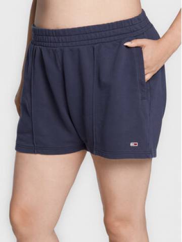 Tommy Jeans Curve Спортивні шорти Cry DW0DW12975 Cиній Relaxed Fit Tommy Jeans Curve Спортивні шорти Cry DW0DW12975 Cиній Relaxed Fit