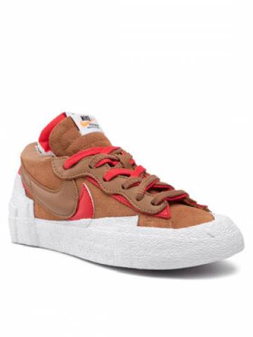 Nike Снікерcи Blazer Low/Sacai DD1877 200 Коричневий Nike Снікерcи Blazer Low/Sacai DD1877 200 Коричневий