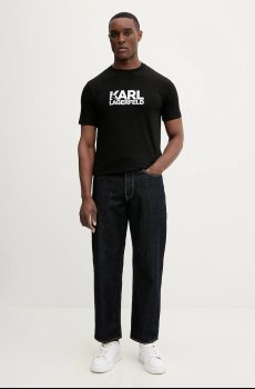 Хлопковая футболка Karl Lagerfeld
