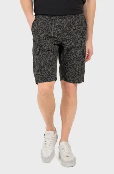Мужские темно-серые шорты с узором Серый 30 Camel Active 496215-3F53-09