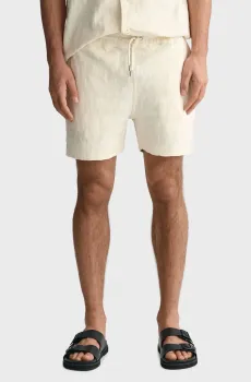 Мужские белые шорты TERRY JACQUARD Белый S Gant 2019005