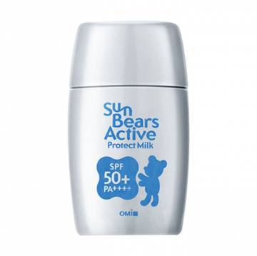 Солнцезащитное молочко для лица Omi Brotherhood Sun Bears Active Protect Cool SPF 50+ PA++++ с охлаждающим эффектом, 30 г Солнцезащитное молочко для лица Omi Brotherhood Sun Bears Active Protect Cool SPF 50+ PA++++ с охлаждающим эффектом, 30 г