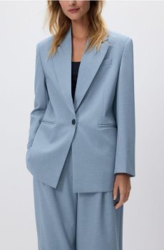 Reserved - Однобортний блейзер - синій - 152IS-55X