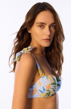 Reserved - Верх пляжного купальника - блідо-блакитний - 438HP-05X