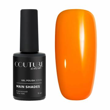 Гель-лак для ногтей Couture Colour Main Shades Gel Polish 201 Апельсиновый, 9 мл