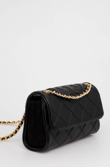 Кожаная сумочка Tory Burch цвет чёрный Кожаная сумочка Tory Burch цвет чёрный