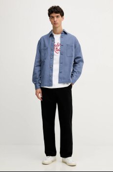 Джинсовая рубашка United Colors of Benetton