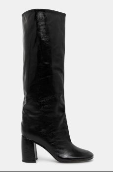 Кожаные сапоги Answear.LAB