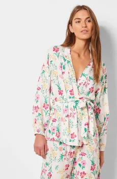 Женский кардиган с узором ORCHID Разноцветный M Etam 6538940
