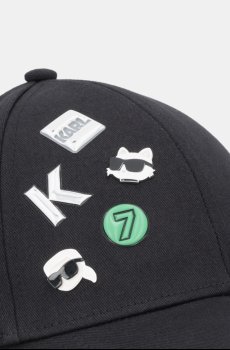 Хлопковая кепка Karl Lagerfeld IKON