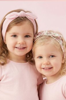 Обручі для волосся упаковка з 2 - кремовий