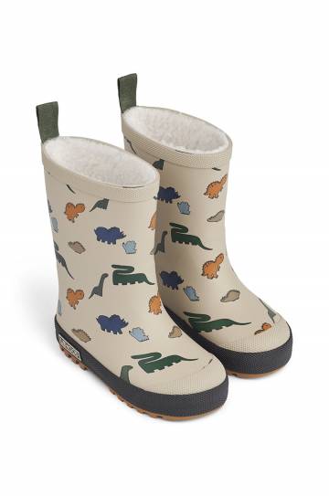 Детские резиновые сапоги Liewood цвет бежевый