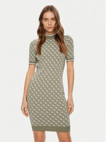 Guess Трикотажна сукня W3YK39 Z37K0 Зелений Regular Fit Guess Трикотажна сукня W3YK39 Z37K0 Зелений Regular Fit