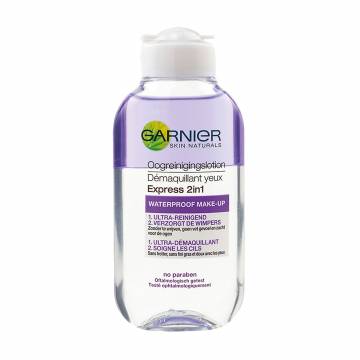 Экспресс-средство для снятия водостойкого макияжа Garnier Skin Naturals Основной уход 2 в 1, 125 мл Экспресс-средство для снятия водостойкого макияжа Garnier Skin Naturals Основной уход 2 в 1, 125 мл