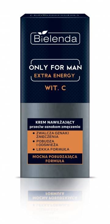 Крем для лица Bielenda ONLY FOR MEN EXTRA ENERGY увлажняющий, 50 мл Крем для лица Bielenda ONLY FOR MEN EXTRA ENERGY увлажняющий, 50 мл
