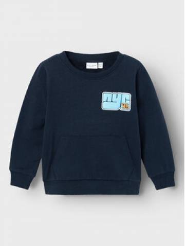 NAME IT Світшот 13220395 Cиній Regular Fit NAME IT Світшот 13220395 Cиній Regular Fit