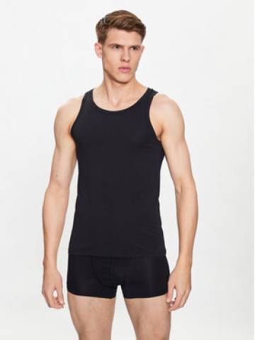HOM Майка 401332 Чорний Regular Fit HOM Майка 401332 Чорний Regular Fit