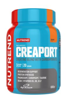 Креапорт Nutrend Creaport со вкусом апельсина, в порошке, 600 г