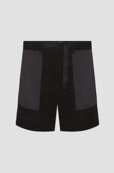 Мужские черные шорты Черный S HUGO 9733