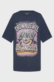 Темно-синяя футболка LA KINGS SIGMA (унисекс) Синий XL 47 Brand 655703FH-FS