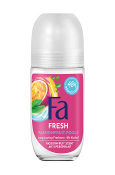 Шариковый антиперспирант Fa Fresh Passionfruit Pools 48H с ароматом маракуйи, женский, 50 мл