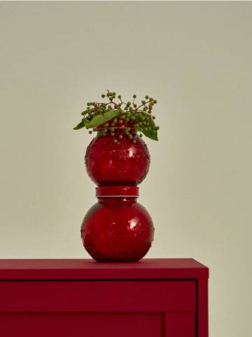 Банка з Кришкою - червоний