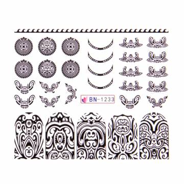 Водные наклейки для ногтей Vizavi Professional BN (BN-1233) Водные наклейки для ногтей Vizavi Professional BN (BN-1233)