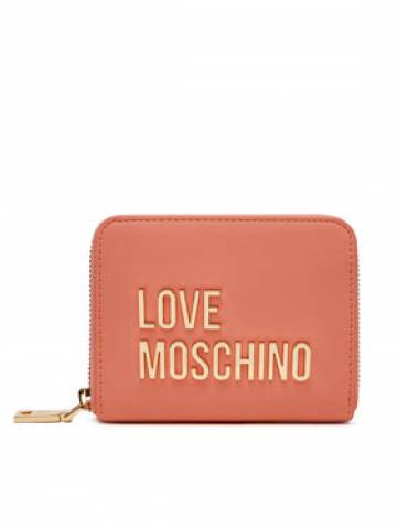 LOVE MOSCHINO Мале жіноче портмоне JC5613PP1MKD0464 Кораловий LOVE MOSCHINO Мале жіноче портмоне JC5613PP1MKD0464 Кораловий