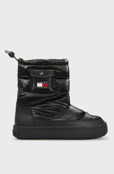 Женские черные дутики TJW WINTER FEMININE BOOT Черный 40 Tommy Jeans EN0EN02642