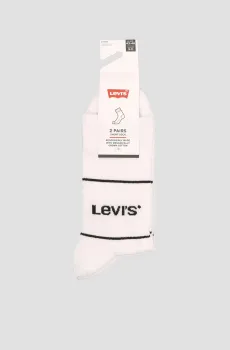 Белые носки (2 пары) Белый 39-42 Levi’s® 701210567;007