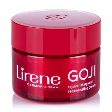 Омолаживающий регенерирующий крем для лица Lirene Superfood For Skin с ягодами годжи, 50 мл Омолаживающий регенерирующий крем для лица Lirene Superfood For Skin с ягодами годжи, 50 мл