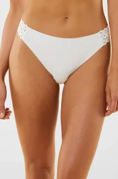 Женские белые трусики-слипы WISH Белый L Etam 6515677