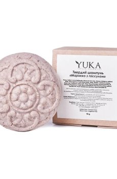 Твёрдый шампунь для волос Yuka Марокко с гассулом, 90 г