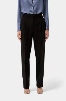 Женские черные брюки Черный 38 HUGO 6244