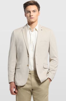 Arrow Self Design Notched Lapel Single-Breasted Slim Fit Formal Blazers