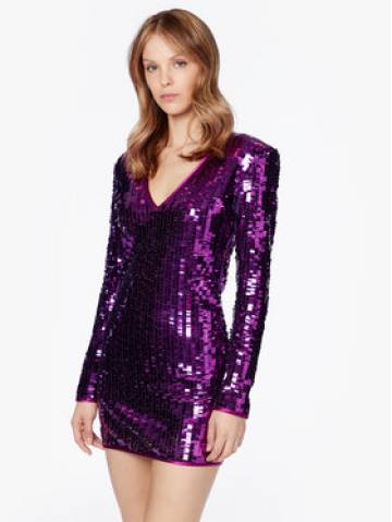MVP Wardrobe Коктейльна сукня MVPE3AB156.0TL0053 Фіолетовий Slim Fit MVP Wardrobe Коктейльна сукня MVPE3AB156.0TL0053 Фіолетовий Slim Fit