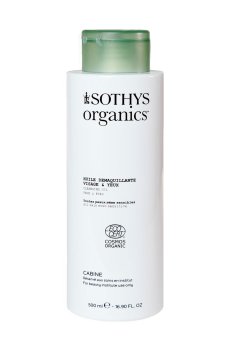 Очищающее масло для лица Sothys Organics Cleansing Oil Face & Eyes для всех типов кожи, 500 мл
