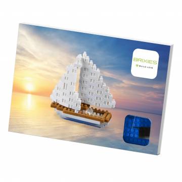 Конструктор BRIXIES Листівка Яхта 160 деталей (220.027)