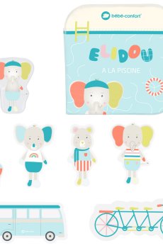 Набір іграшок для ванни Bebe Confort Пазл Elidou Elephant (3107203600)