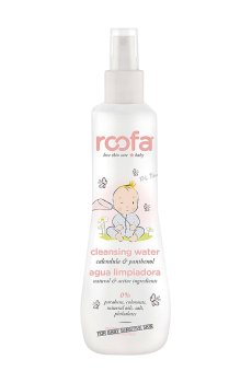Детская очищающая вода для чувствительной кожи Roofa Cleansing Water с календулой, 200 мл