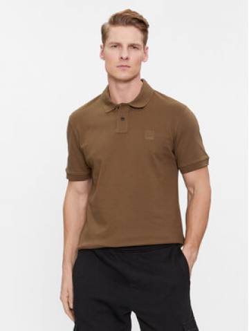 Boss Поло Passenger 50507803 Коричневий Slim Fit Boss Поло Passenger 50507803 Коричневий Slim Fit