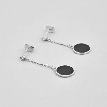 Серебряные серьги Minimal ВС-24201/ВС-348ер Серебряные серьги Minimal ВС-24201/ВС-348ер