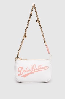 Детская кожаная сумка с принтом логотипа