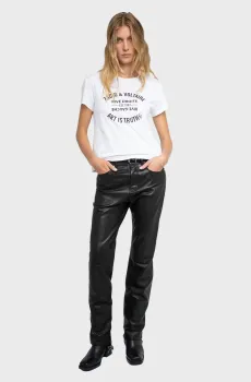 Женская белая футболка Walk Белый M ZADIG&VOLTAIRE JWTS02769_WHITE